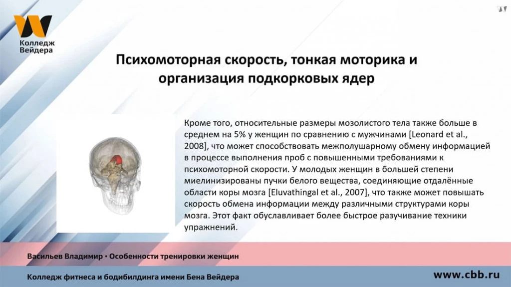 Галерея Особенности женских тренировок 5