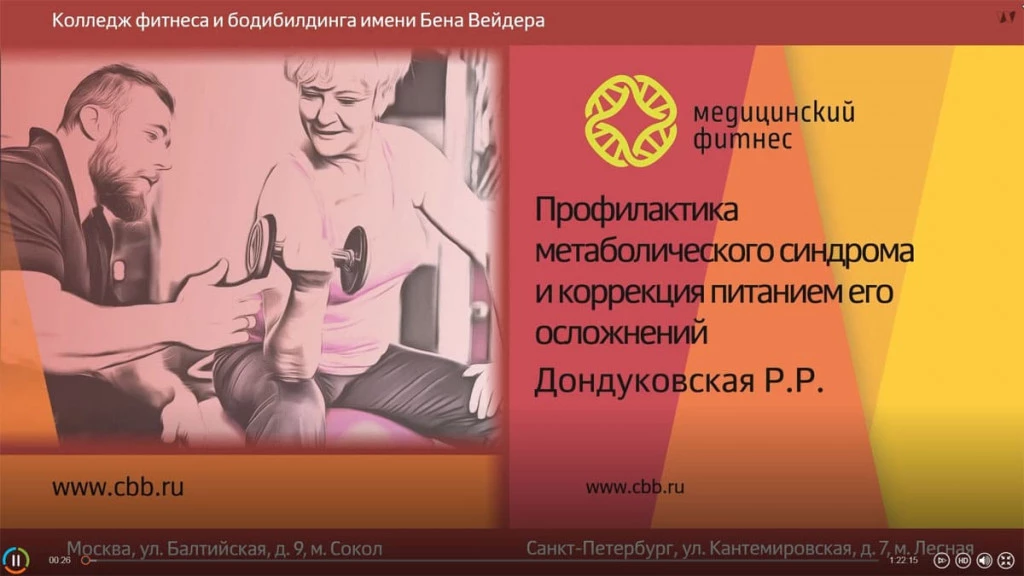 Галерея Профилактика и коррекция питанием метаболического синдрома (диабет, ожирение и т.д.) 1